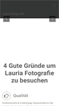 Mobile Screenshot of lauriafotografie.com